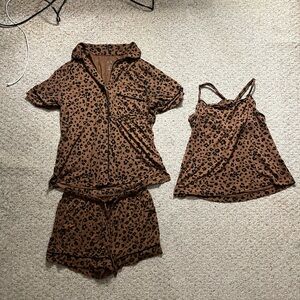 Auden women's leopard print pajama set